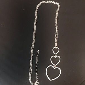 ⭐️Three hearts necklace